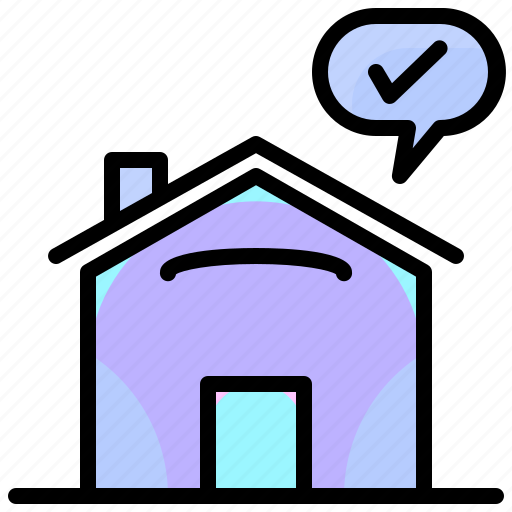 Estate, house, buildings, property, chosen, real, home icon - Download on Iconfinder