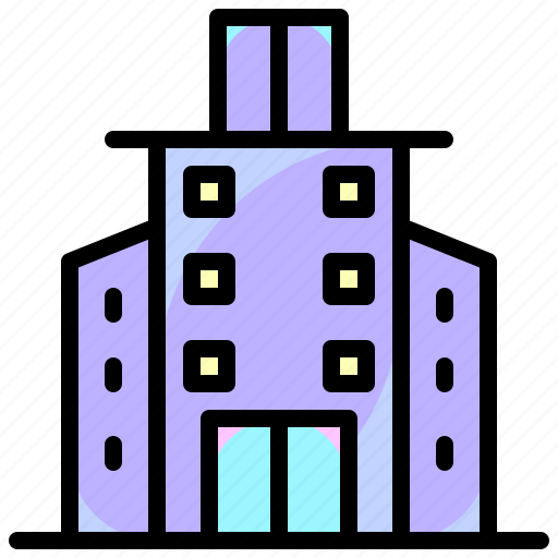 Condominium, cities, city, urban, building, skyline icon - Download on Iconfinder