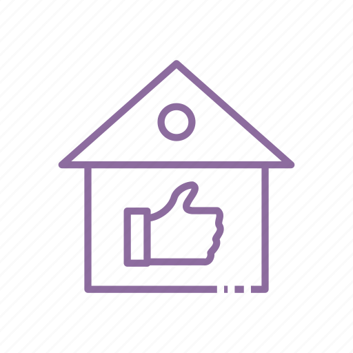 Like, realestate, realtor, home, property, house icon - Download on Iconfinder