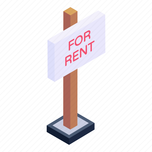 Road board, rent sign board, direction board, rent board, fingerpost icon - Download on Iconfinder
