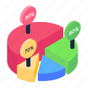 percentage circle chart, pie chart, timeline infographic, pie graph, slice chart 