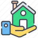 mortgage, house, building, property, estate, hand 