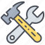 tools, construction, building, work, hummer, estate 