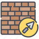 brick wall, bricks, wall, construction, building, estate, property