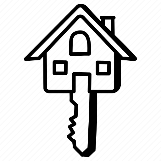 Home key, home ownership, home handover, home possession, property ownership icon - Download on Iconfinder