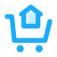 property, home, house, buy, shopping, cart, real estate 