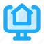 property, home, house, website, online shopping, monitor, real estate 