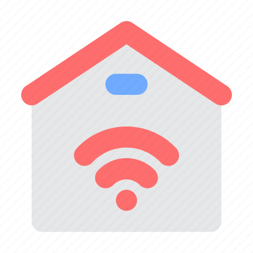 Property, home, house, wifi, internet, smart, real estate icon - Download on Iconfinder