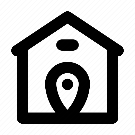 Property, home, house, address, gps, location, real estate icon - Download on Iconfinder