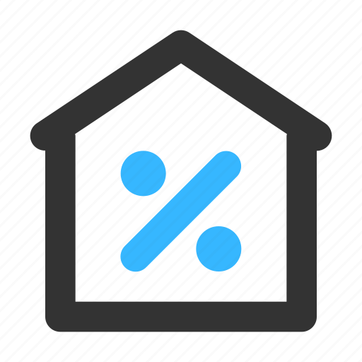 Property, home, house, discount, loan, fee, real estate icon - Download on Iconfinder