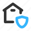 property, home, house, shield, insurance, protection, real estate 