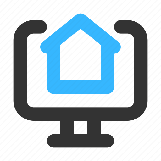 Property, house, website, online, shopping, monitor, real estate icon - Download on Iconfinder