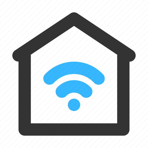 Property, home, house, wifi, internet, smart, real estate icon - Download on Iconfinder