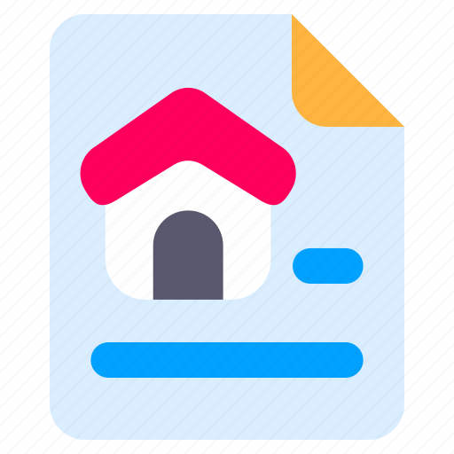 Document, contract, deal, realestate, mortgage icon - Download on Iconfinder