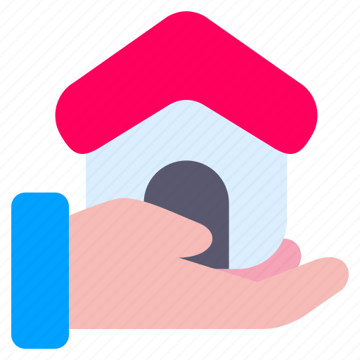 Patrimony, realtor, house, home, real, esatate, hand icon - Download on Iconfinder