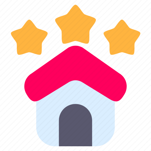 Rate, realestate, star, best, house icon - Download on Iconfinder