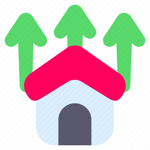 Valuation, property, growth, assessment, realestate icon - Download on Iconfinder