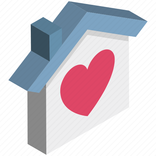 Couple house, happy family, heart, home love, house, love, real estate icon - Download on Iconfinder