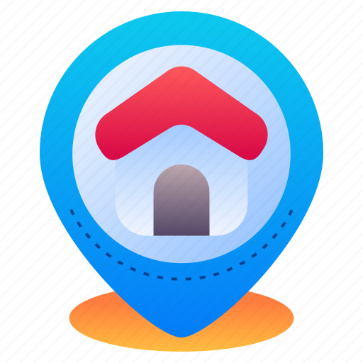 Address, location, pin, house, home icon - Download on Iconfinder