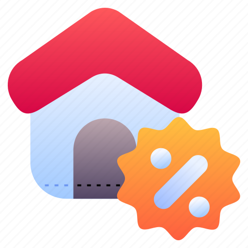 Discount, sale, house, home, promotion, property icon - Download on Iconfinder