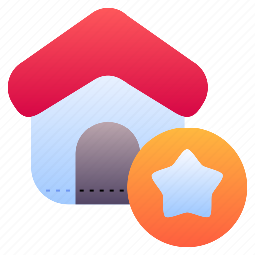Favourite, star, house, home, real, estate icon - Download on Iconfinder