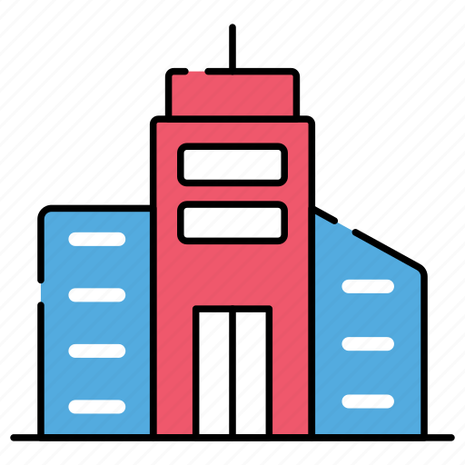Commercial building, architecture, skyscraper, property, real estate icon - Download on Iconfinder