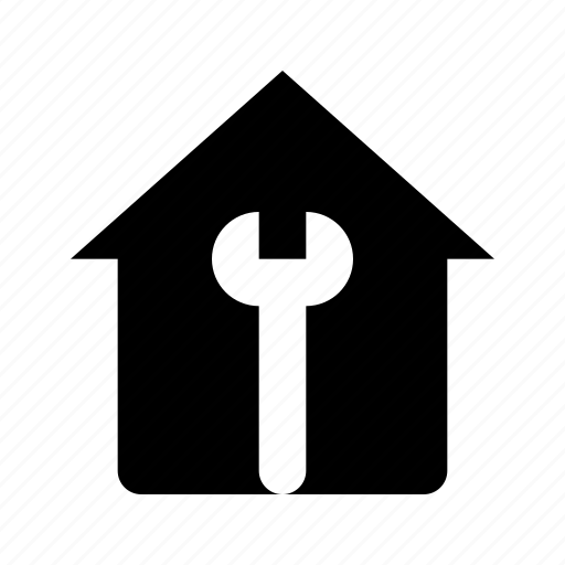 Repair, house, home, real, estate, wrench, property icon - Download on Iconfinder