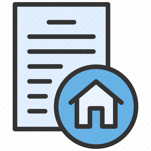 Property document, file, document, signature icon - Download on Iconfinder