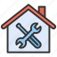 home renovation, constructor tool, screw driver, repair 