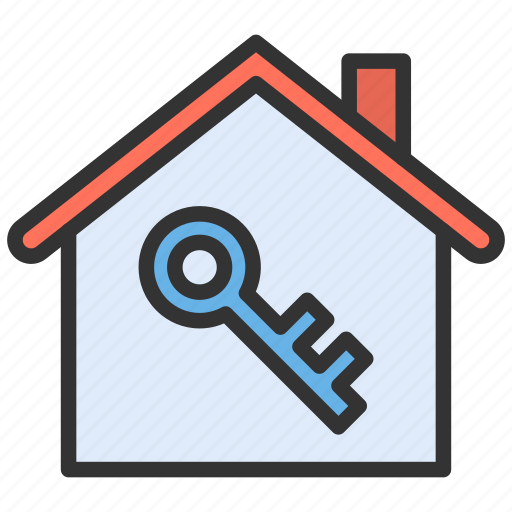 House key, security, protection, ownership icon - Download on Iconfinder