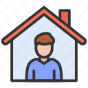 house owner, house keeper, person, property