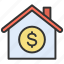house saving, savings, coin, deposit 