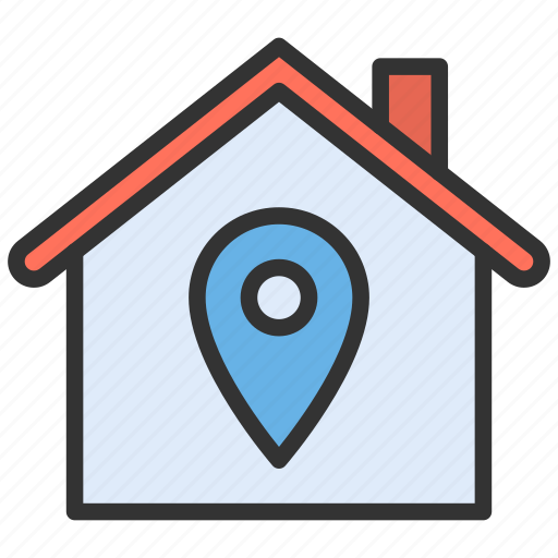 House location, check in, pin, location icon - Download on Iconfinder