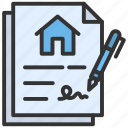 property document, file, document, signature