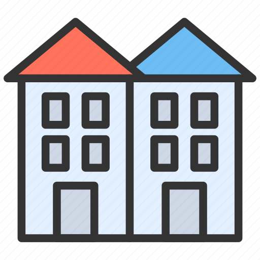 Residential area, town, city, area icon - Download on Iconfinder