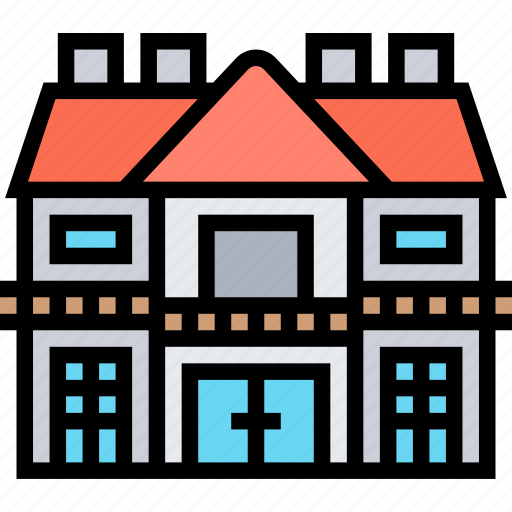 House, home, estate, villa, architecture icon - Download on Iconfinder
