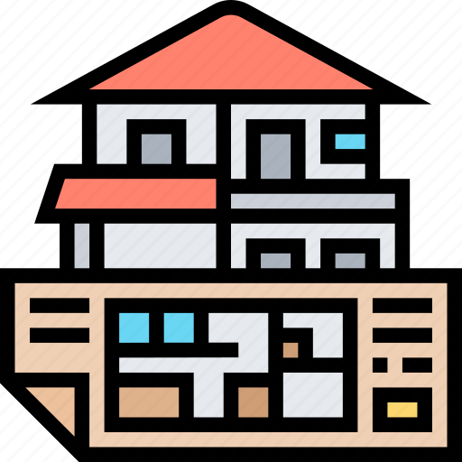 House, plan, design, construction, architecture icon - Download on Iconfinder