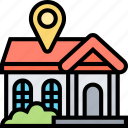 placeholder, home, location, position, label