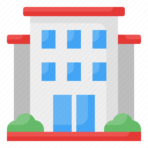 Building, apartment, real estate, residential, office building, property, architecture icon - Download on Iconfinder