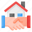 deal, agreement, realtor, handshake, real estate, house, home 