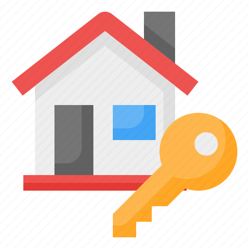House key, door key, key, house, home, lock, security icon - Download on Iconfinder