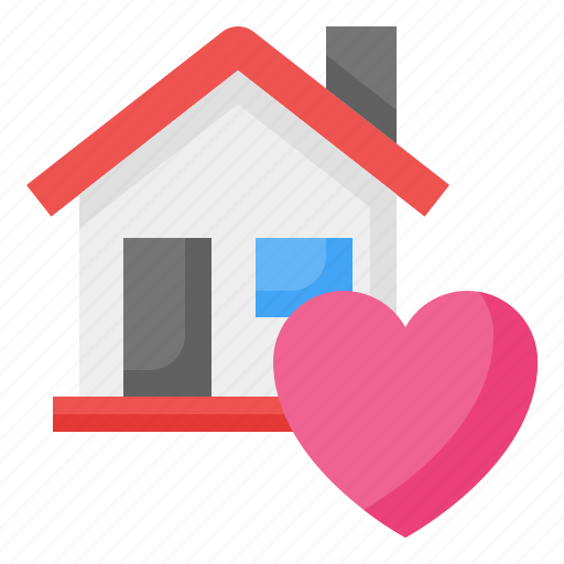 Home sweet home, happy house, family, house, home, love, heart icon - Download on Iconfinder