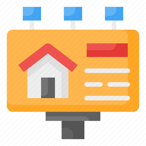 Billboard, poster, ad, advertising, advertisement, marketing, real estate icon - Download on Iconfinder