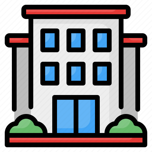 Building, apartment, real estate, residential, office building, property, architecture icon - Download on Iconfinder