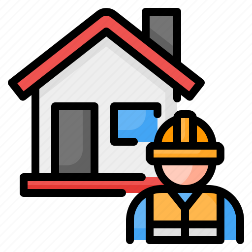 Architect, engineer, civil engineering, worker, house, avatar, real estate icon - Download on Iconfinder