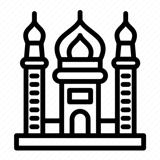 Mosque, worship, masjid, muslim, building icon - Download on Iconfinder