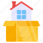 model home, model house, home parcel, home package, home carton 