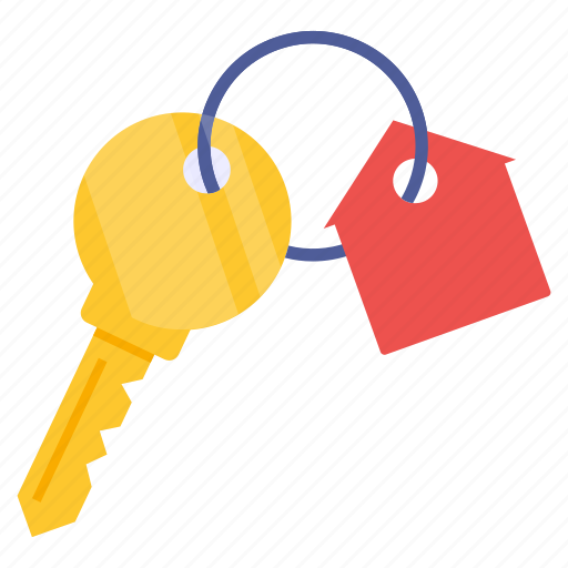Key, keychain, key fob, access, door key icon - Download on Iconfinder