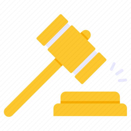 Auction, justice, bid, hammer and mallet, law and order icon - Download on Iconfinder