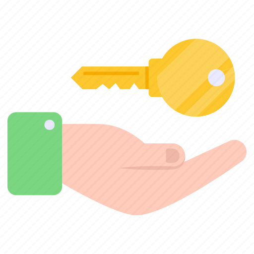 Ownership, giving key, access, home key, house key icon - Download on Iconfinder